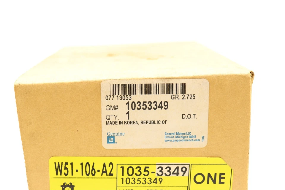 NUEVO OEM GM parachoques delantero luz antiniebla lámpara 10353349 Buick Rendezvous 2002-2007 Foto 2 de 4