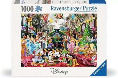 NEW Ravensburger 00661 Disney All Aboard for Christmas 1000 Pc Jigsaw Puzzle