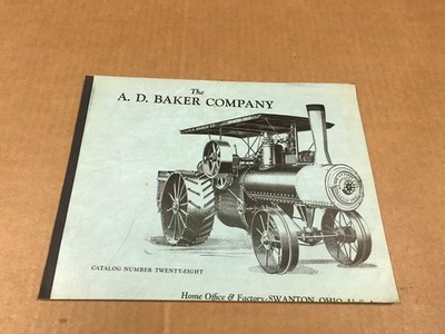 Vintage A.D. Baker Company Catalog No.28