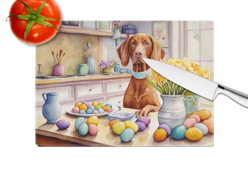 Vizsla Dekoration Ostern Glas Schneidebrett groß DAC6914LCB - Bild 4 von 5