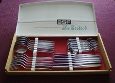 BSF Besteck Jasmin 30 tlg. für 6 Personen mit 90er Silberauflage
