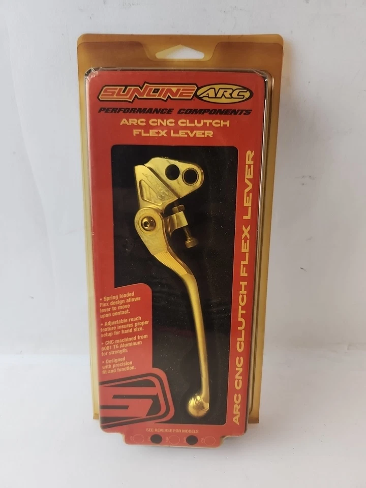 Palanca flexible embrague CNC Sunline Suzuki RM 65/85/125/250 00-04 RM 85 05 Yamaha 85  Foto 2 de 4