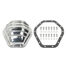 Rear Polished Aluminum Differential Cover 14 Bolt W10.5 Ring Gear For Chevygm
