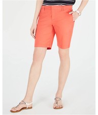 Tommy Hilfiger Womens Hollywood Casual Bermuda Shorts, salmon, 6