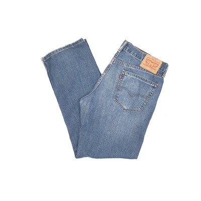 LEVIS 559 Jeans Relaxed Straight Fit Blau Denim Hose Herren W33 L30