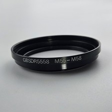 Camera Filter Step-Up Rings Lot 49 to 55mm Japan 55 to 58mm M55-M58 Adapters