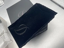 ST Dupont Ligne 2 Initial Maxijet Minijet Velvet Sleeve Storage Pouch & Box