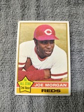 joe morgan 1976 topps base card all star reds #420