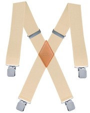 Suspenders For Men or Women.X-Shaped 2 Wide Heavy Duty Clips Including Black...