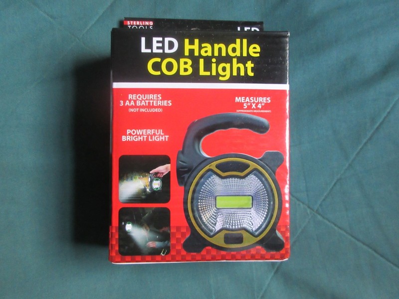 Sterling Tools LED Handle COB LIght. New