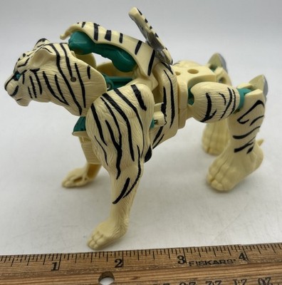 Tigatron Deluxe Beast Wars Japan Transformers Missing Right Arm 1996 Clean