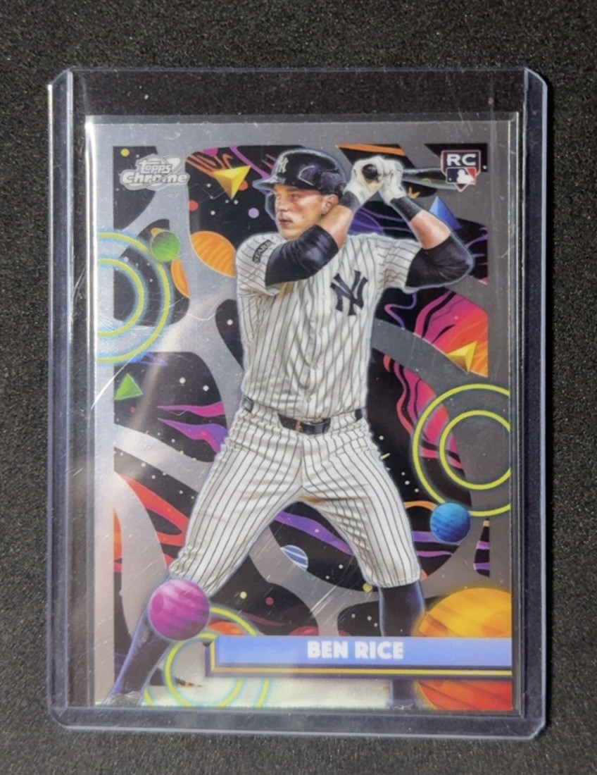 2025 Topps Cosmic Chrome Ben Rice #174 (RC) 🔥 New York Yankees