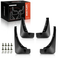 Set of 4PCS Mud Flaps Splash Guards Mudguards Mudflaps with Hardware Kits