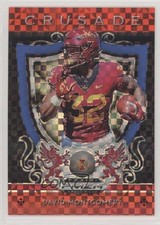 2019 Panini Prizm Draft Crusade Red White & Blue 60/99 David Montgomery #12 jn1