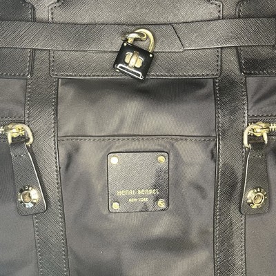 Henri Bendel Jetsetter Large 3 way Backpack shoulder bag solid black stunning HENRI BENDEL Jetsetter Three Way Tote/Shoulder/Backpack  main image 4