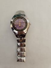 CASSIO DIAL  BRAND MENS WATCH PURPLE FACE WATER RESISTANT 