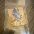 Blue Dragon Enamel Pinback Button Pin - Blue Dragon Pinback Pin — photo 5