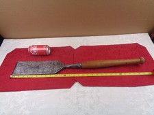 Large Antique Woodworking Slick Chisel with W...