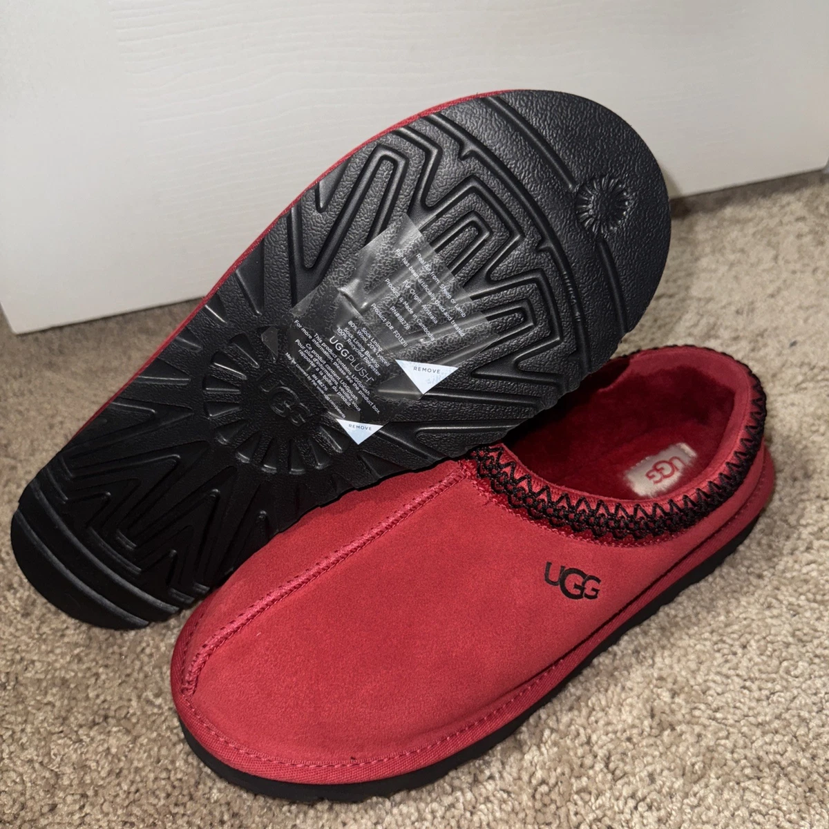 UGG Red Slippers for Men for sale | eBay display picture 1