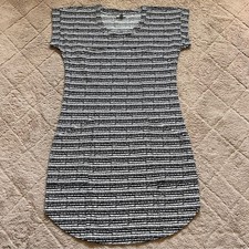 T by Talbots Stretch Lightweight Dress Athleisure Minimalist Preppy Size SP