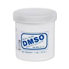 Valhoma DMSO Gel Pure 99% Dimethyl Sulfoxide Oil Liquid Based 16-Oz - 2 Pack