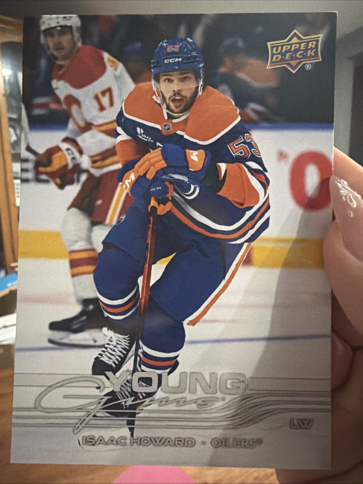 2025-26 Upper Deck Series 2 - Jumbo Young Guns Isaac Howard #469 (RC)
