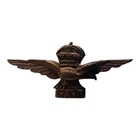 WW2 RAF Royal Air Force Genuine British Cap Badge With A Stamping Error