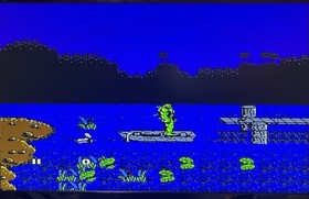 RARE! Swamp Thing Nintendo Entertainment System NES Authentic EUC - Tested