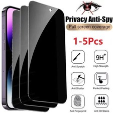 Privacy Screen Protector for iPhone 18 17 16 15 Pro Max Plus Anti Spy Glass
