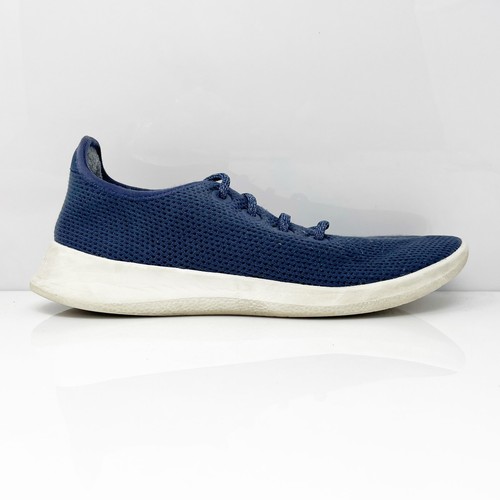 Allbirds Mens Tree Runners Blue Running Shoes Sneakers Size 11