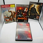 PS2 Game Lot of 4: God of War, Spider-Man 2, Batman Begins, Shadow Man - Games