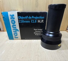 Rare Near Mint, Kodak Slide Projector Large Aperture Lens 220mm f2.8 H.P.