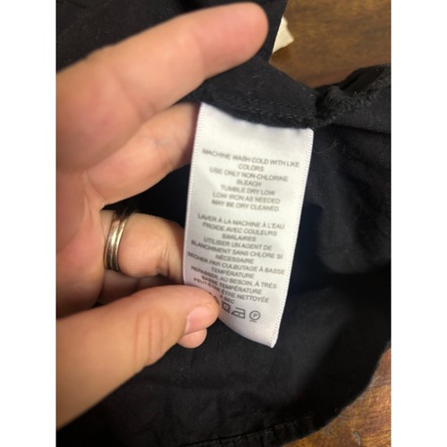 Urban Outfitters schwarz gold Langarm Minilänge Kleid Pirat Krawatte Korsett XS - Bild 4 von 4
