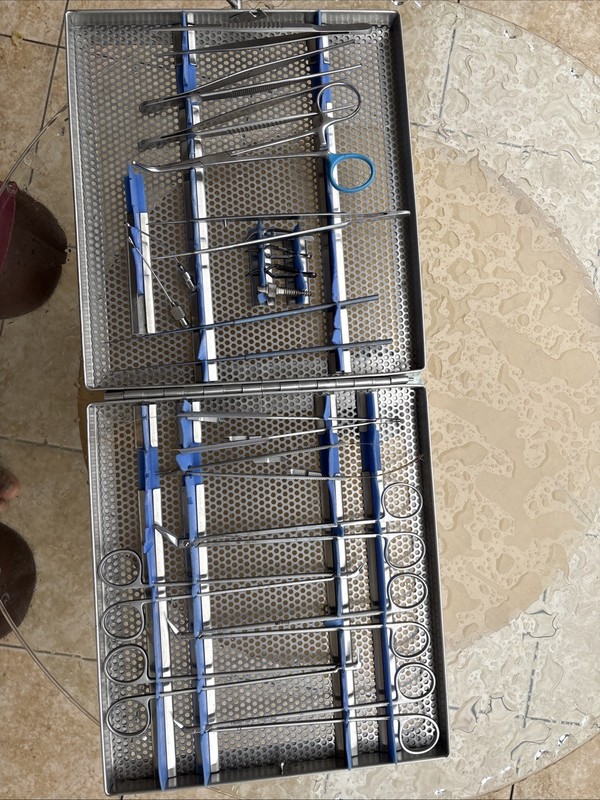 Peripheral Vascular Surgery Set With Sterile Tray New