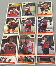 1985-86 O-Pee-Chee PHILADELPHIA FLYERS 12  CARD TEAM SET            SET BREAK