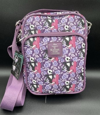 Nightmare Before Christmas BioWorld Purple Crossbody Bag/Purse NWT