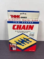 Pressman Think Games Travel Game CHAIN #143 1990 NEW SEALED