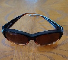 Foster Grant Women's SOLAR SHIELD Polarized Car FO-038 Fits Over Sunglasses