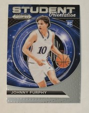 JOHNNY FURPHY 2024 Panini Prizm Draft Picks - Student Orientation #24 Jayhawks