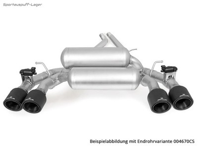 Remus Race-Anlage ab VSD BMW 2er M2 Comp. F87 ab 09-2018 je 2x102mm BLACK