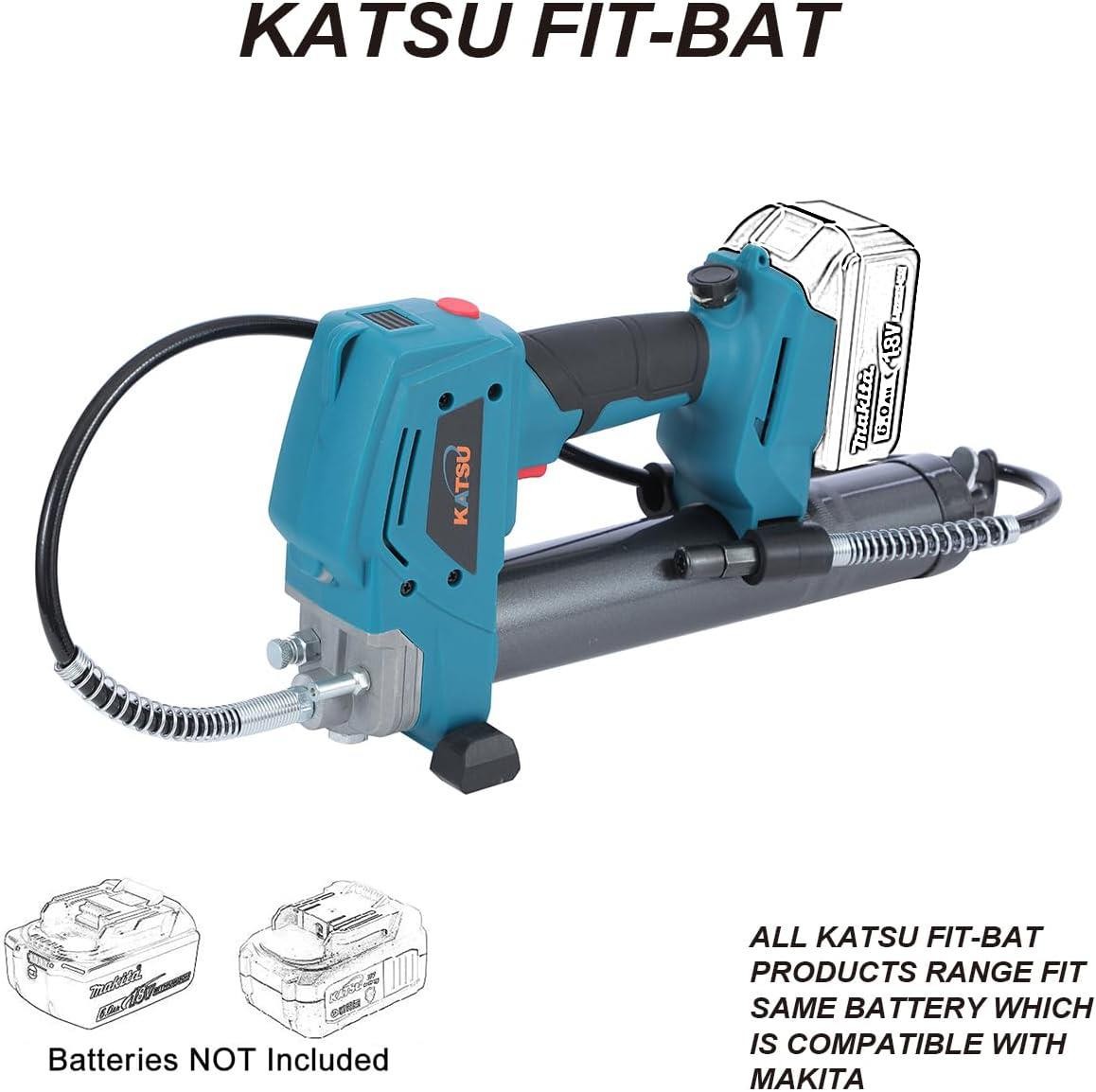 KATSU FIT-BAT Hand Grease Gun no btry in BMC