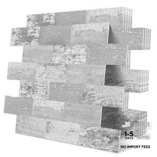 Peel and Stick Backsplash Self Adhesive Wall Tile Farmhouse 10 Retro wood