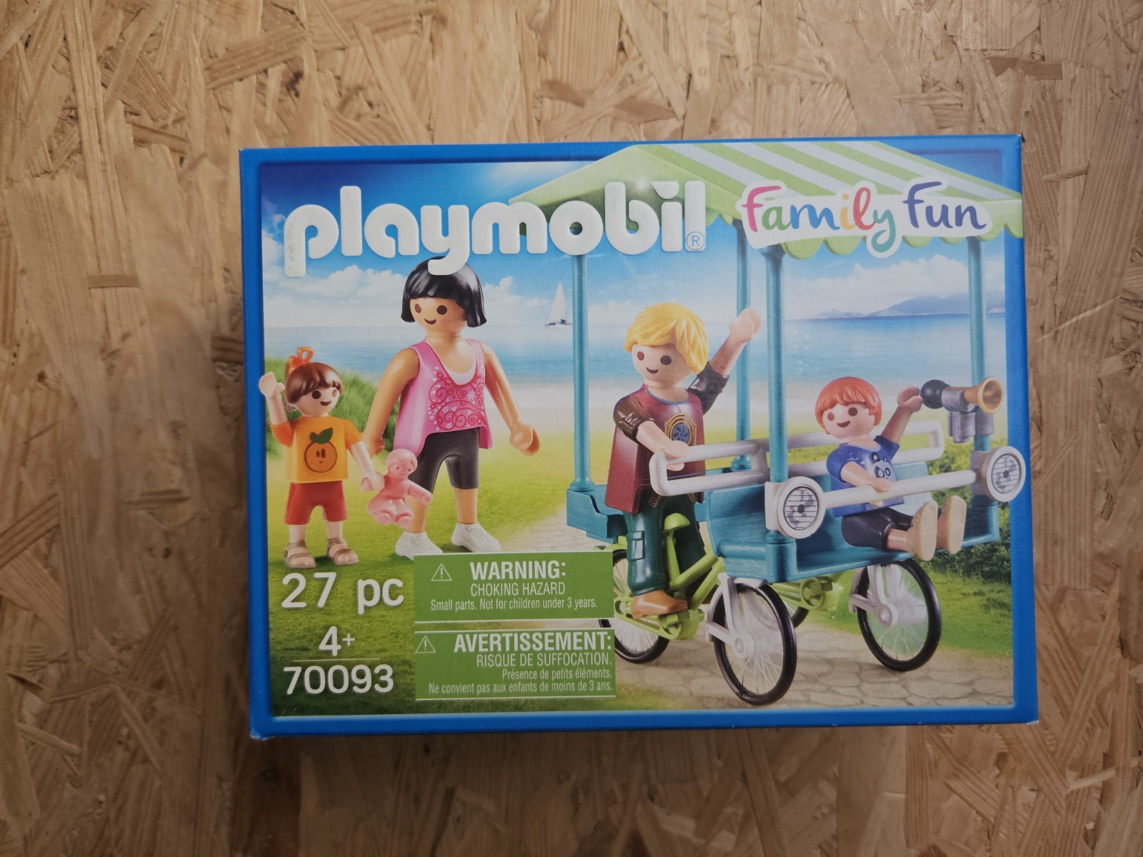 Playmobil Family Fun 70093 Bicycle Trip Playset New Sealed 2018