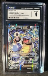 Blastoise EX XY122 Black Star Promo