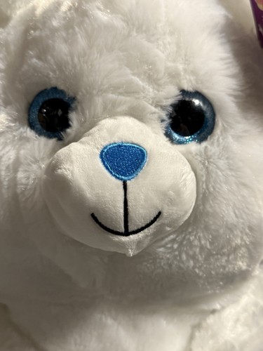 NWT Nanco Belly Buddies Polar Bear White Blue Stuffed Animal Plush Toy Kids Cute - Picture 9 of 9