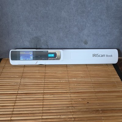 iriScan Book Tragbarer Handscanner 900DPI für Fotos, Belege, A4 Dokumente/PDF