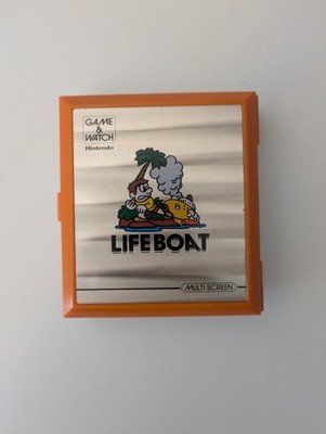 Nintendo Game & Watch Life Boat TC-58 Multi Screen 1983 - Voll funktionsfähig