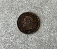 1853 A France 5 Centimes L2