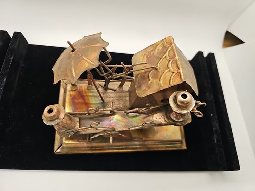 Berkeley Designs Metal Seesaw Music Box Plays "Its A Small World" - Picture 7 of 8