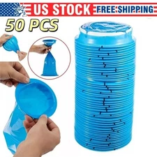 5-50PCS Emesis Bag Disposable Blue Vomit Bag Aircraft Barf Bag Car Sickness Bags